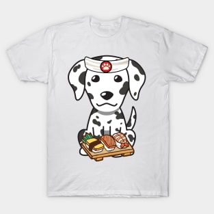 Sushi Chef Dalmatian T-Shirt